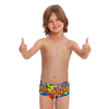 Funky Trunks Toddler Boys Printed Trunks FTS002B - Mixed Mess