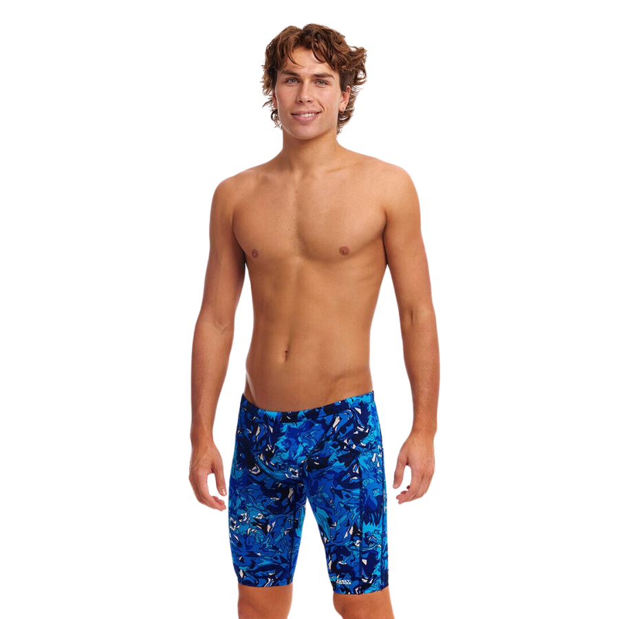 Funky Trunks Mens Training Jammers FTS003M - True Bluey